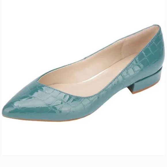 sea green dress shoes Exclusive Formal Dress Shoe Green 6788 7.5 main image 0